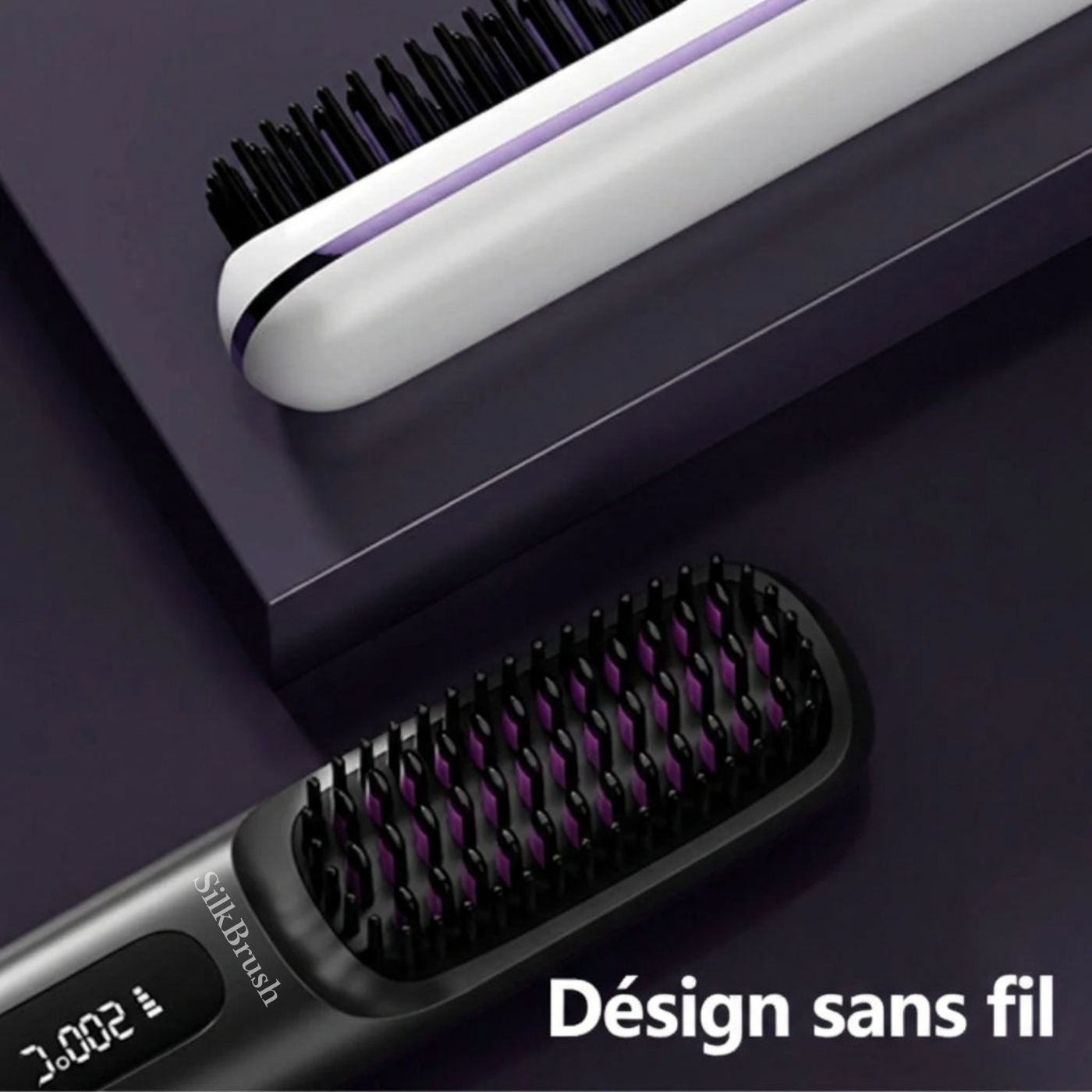 Brosse chauffante SilkBrush pour Cheveux Courts