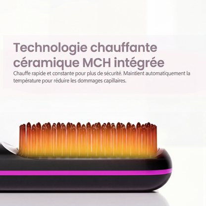 Brosse chauffante SilkBrush pour Cheveux Courts