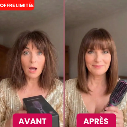 Brosse chauffante SilkBrush pour Cheveux Courts